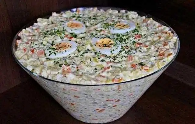 7-Tassen Salat Rezept: einzigartig lecker