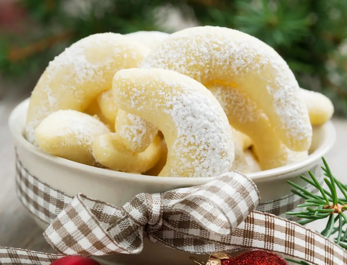 Kokos-Sahne-Kipferl Rezept