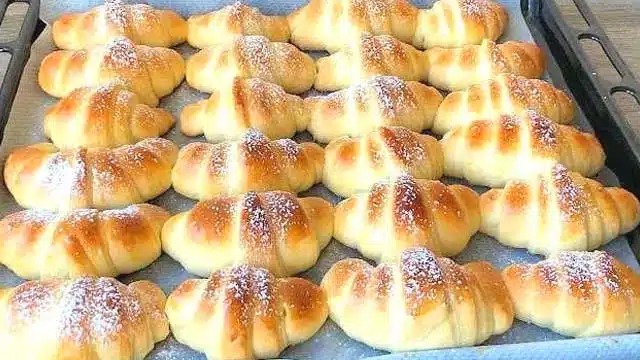 “Watte” Hörnchen Rezept, super weich und fluffig!