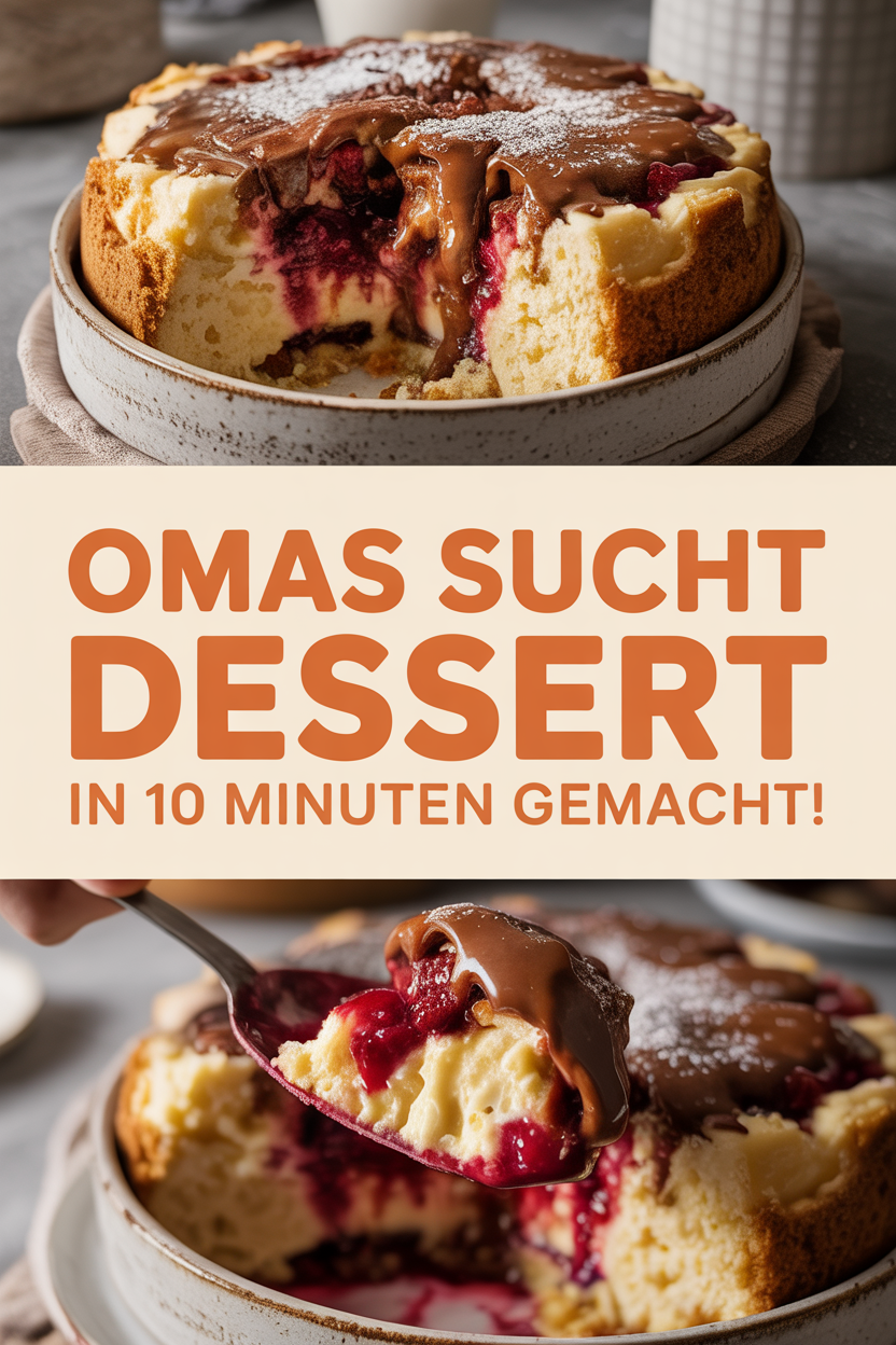 Omas Sucht-Dessert in 10 Minuten gemacht!