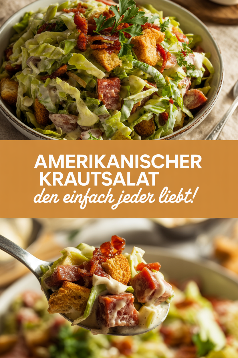 Amerikanischer Krautsalat den einfach jeder liebt!