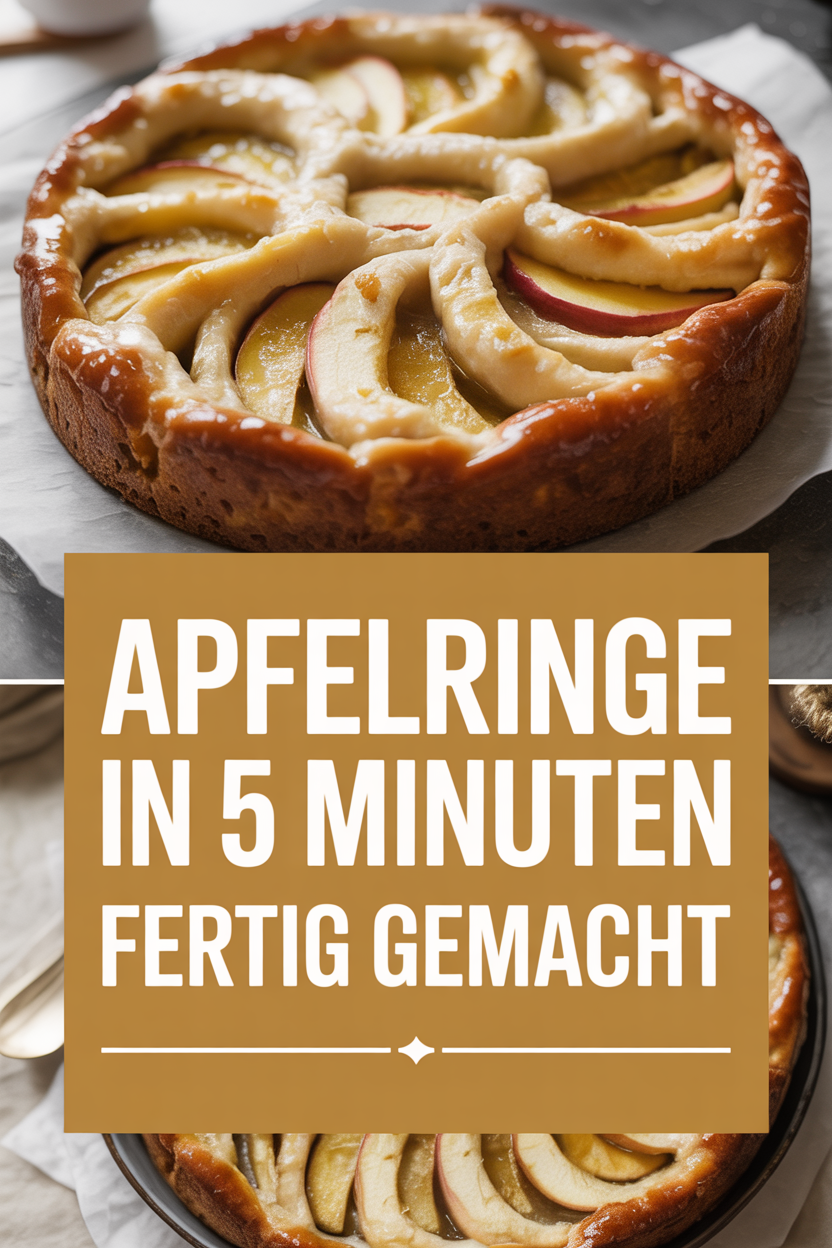Apfelringe in 5 Minuten fertig gemacht