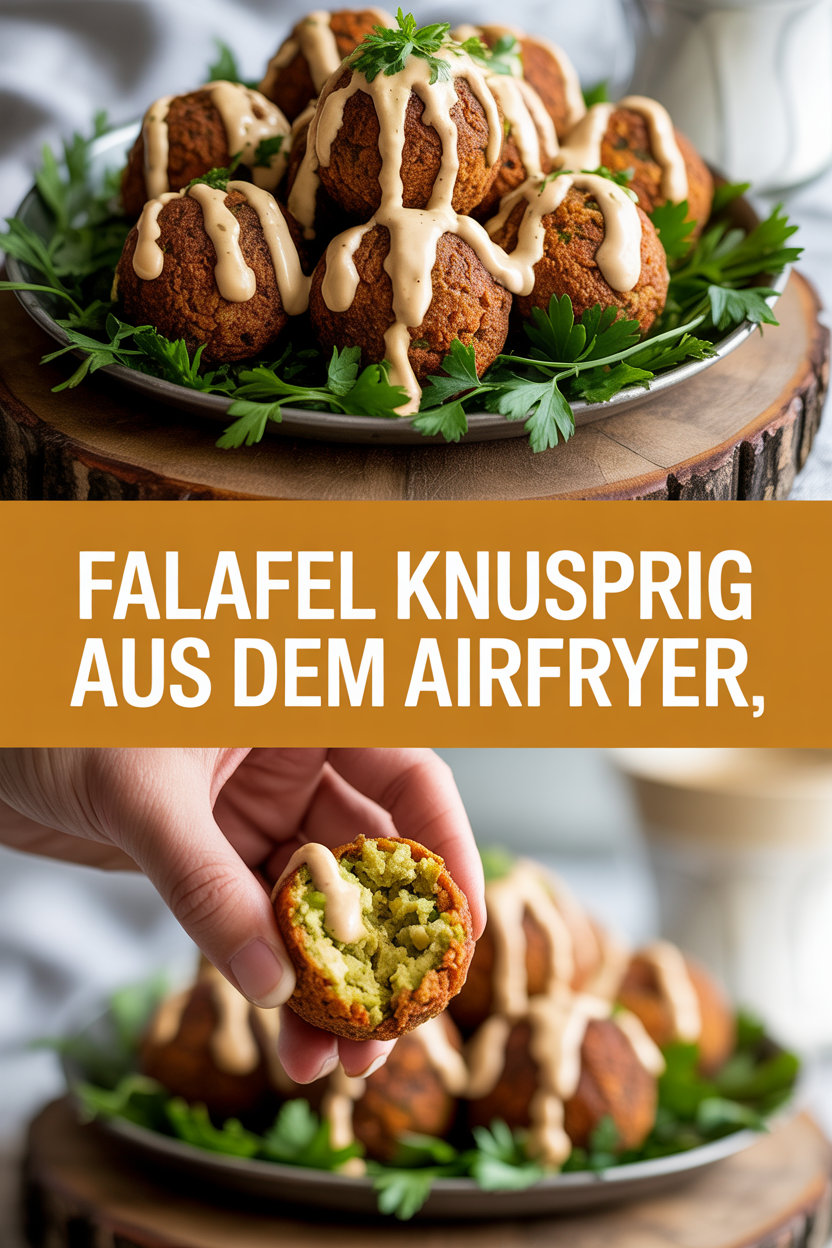 Falafel knusprig aus dem Airfryer