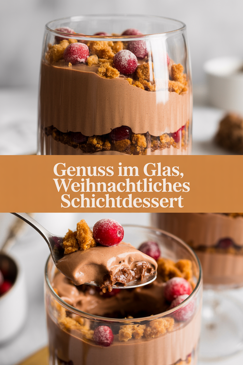 Genuss im Glas, Weihnachtliches Schichtdessert