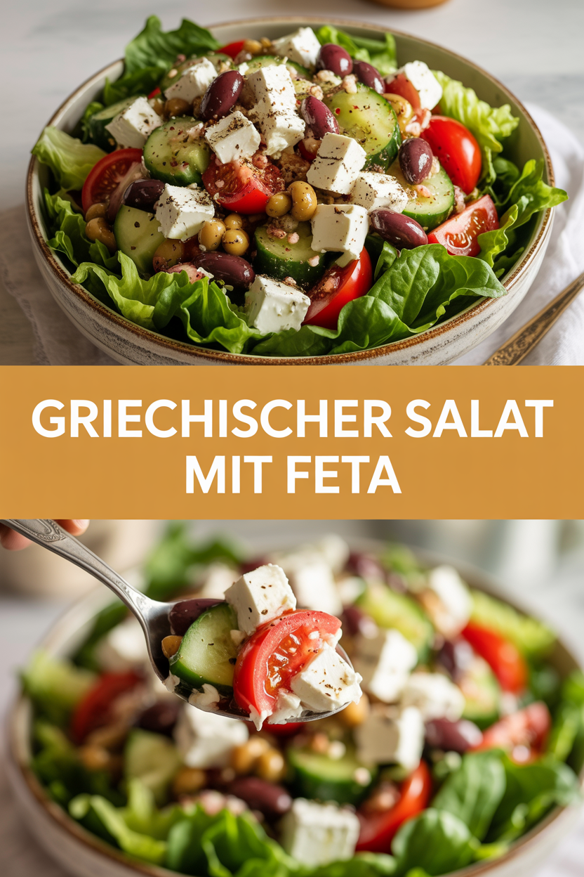 Griechischer Salat mit Feta