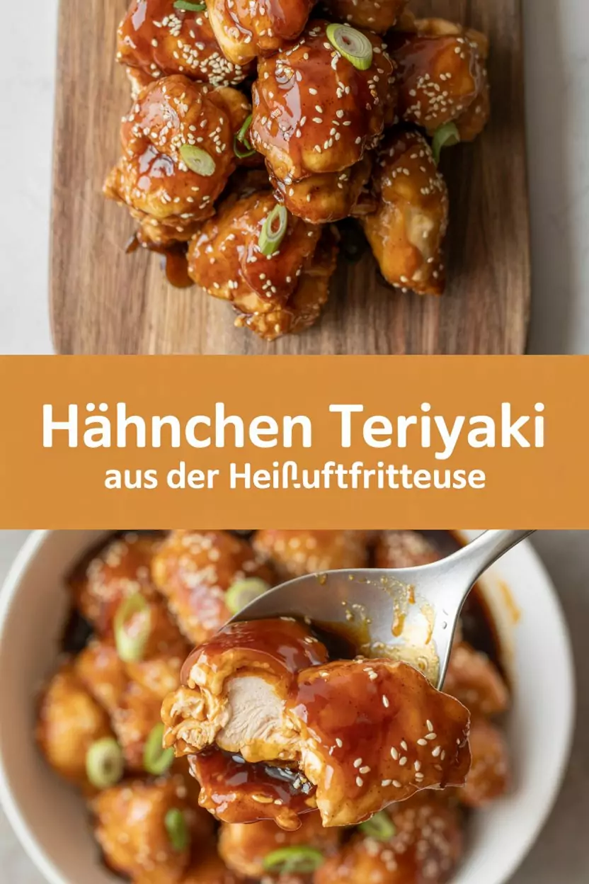 Hähnchen Teriyaki aus der Heißluftfritteuse