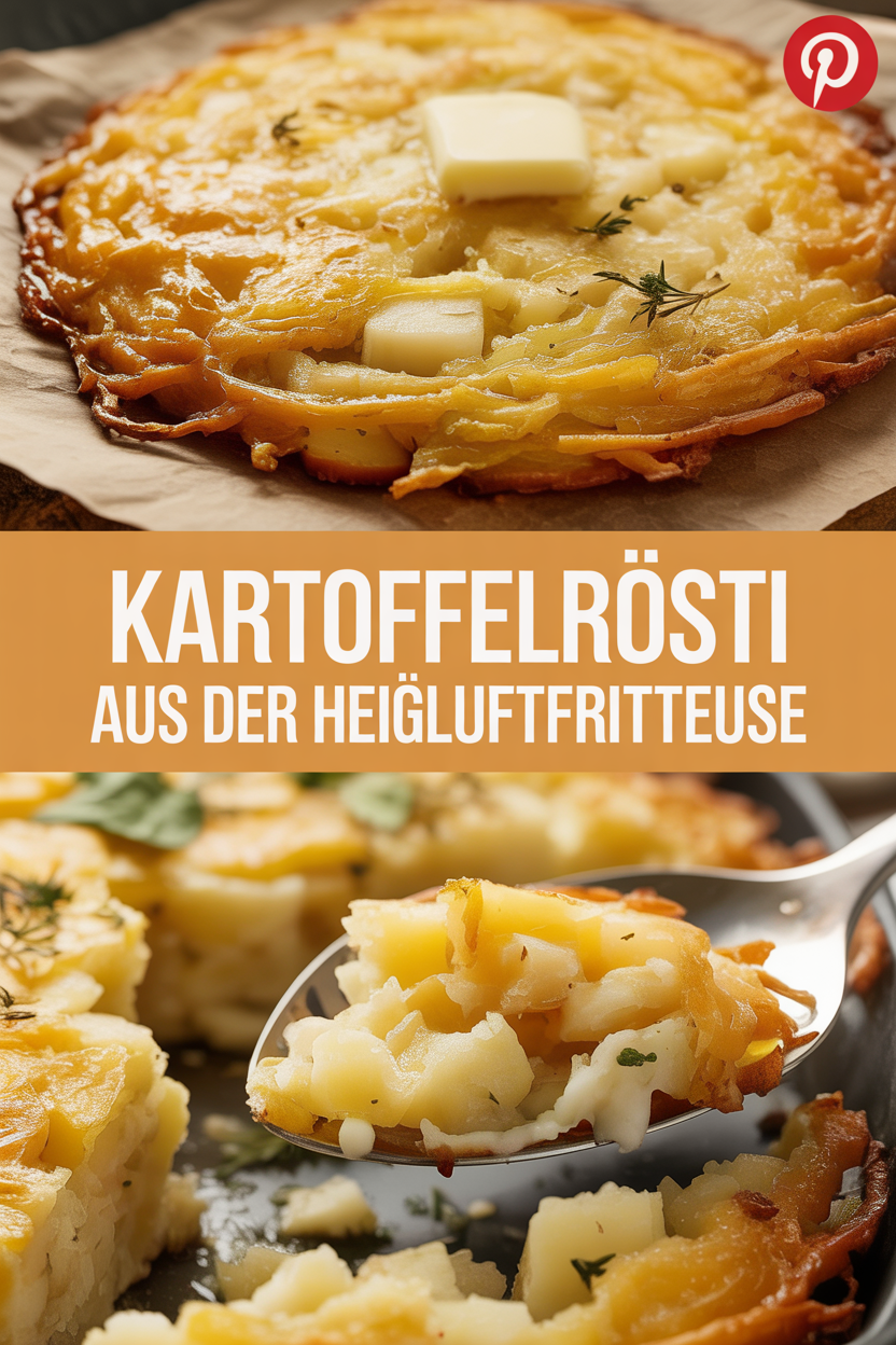 Kartoffelrösti aus der Heißluftfritteuse