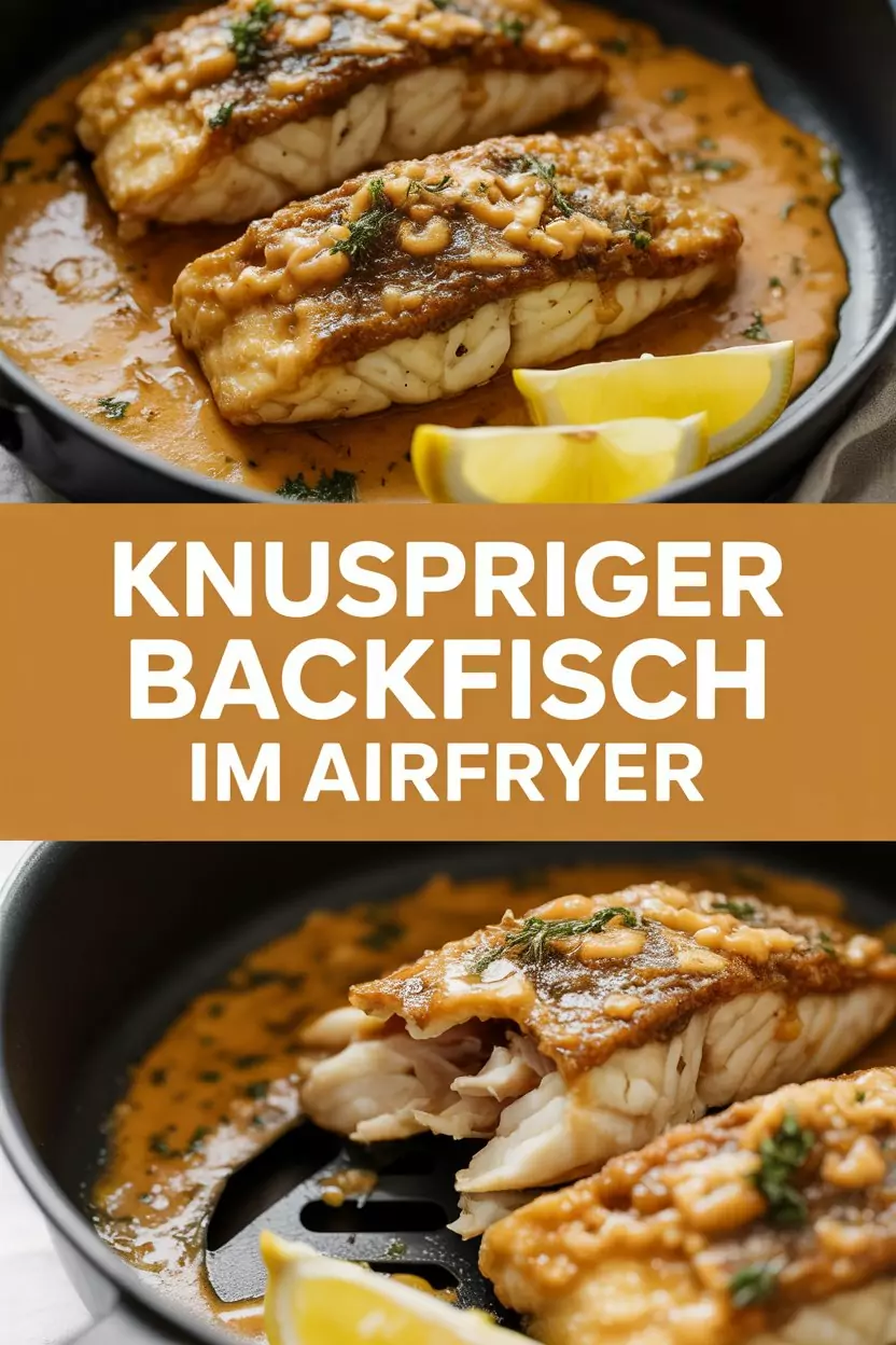 Knuspriger Backfisch im Airfryer