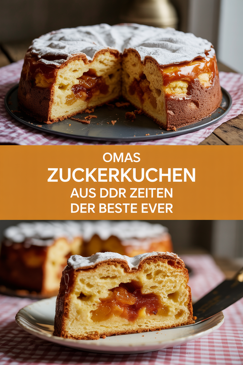 Omas Zuckerkuchen aus DDR Zeiten der beste ever