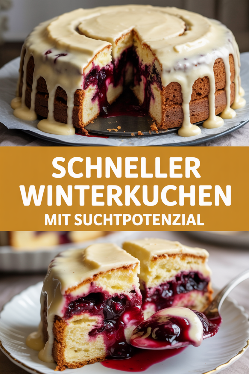 Schneller Winterkuchen mit Suchtpotenzial