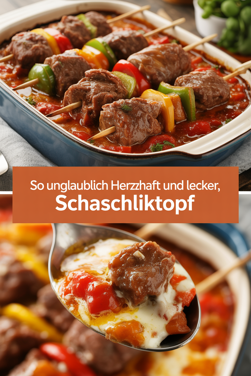So unglaublich herzhaft und lecker, Schaschliktopf