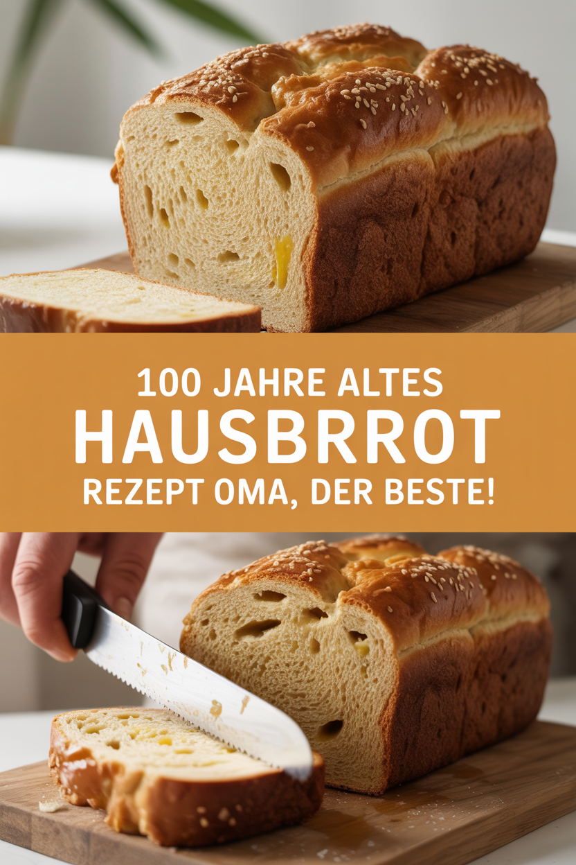 100 Jahre Altes Hausbrot Rezept von Oma, der beste!