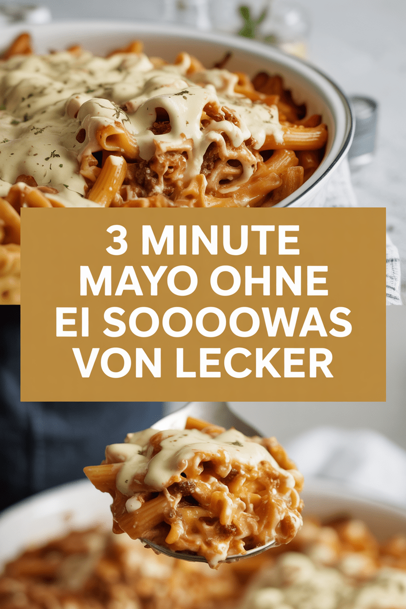 3 Minute Mayo ohne Ei sooooowas von lecker