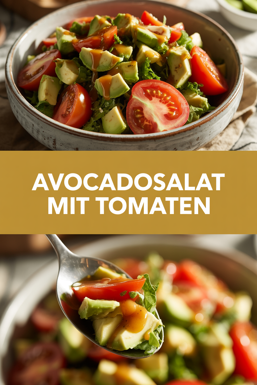 Avocadosalat mit Tomaten