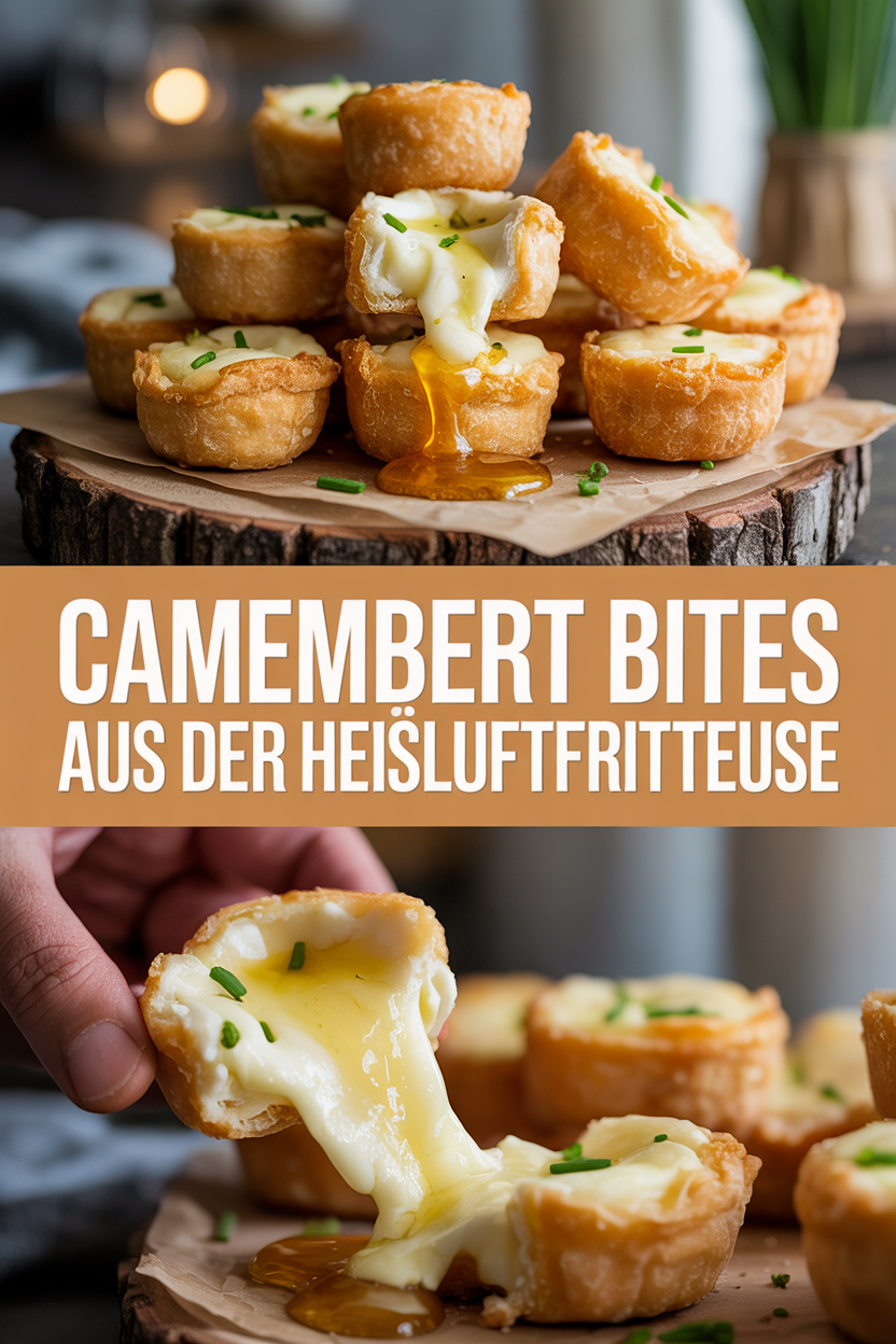 Camembert Bites aus der Heißluftfritteuse