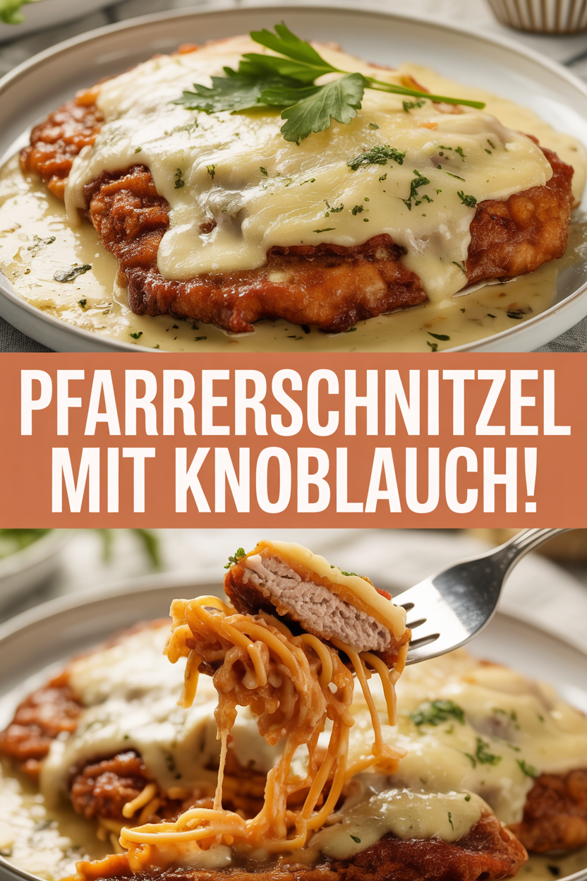Das Fleisch Zergeht im Mund, Pfarrerschnitzel mit Knoblauch!