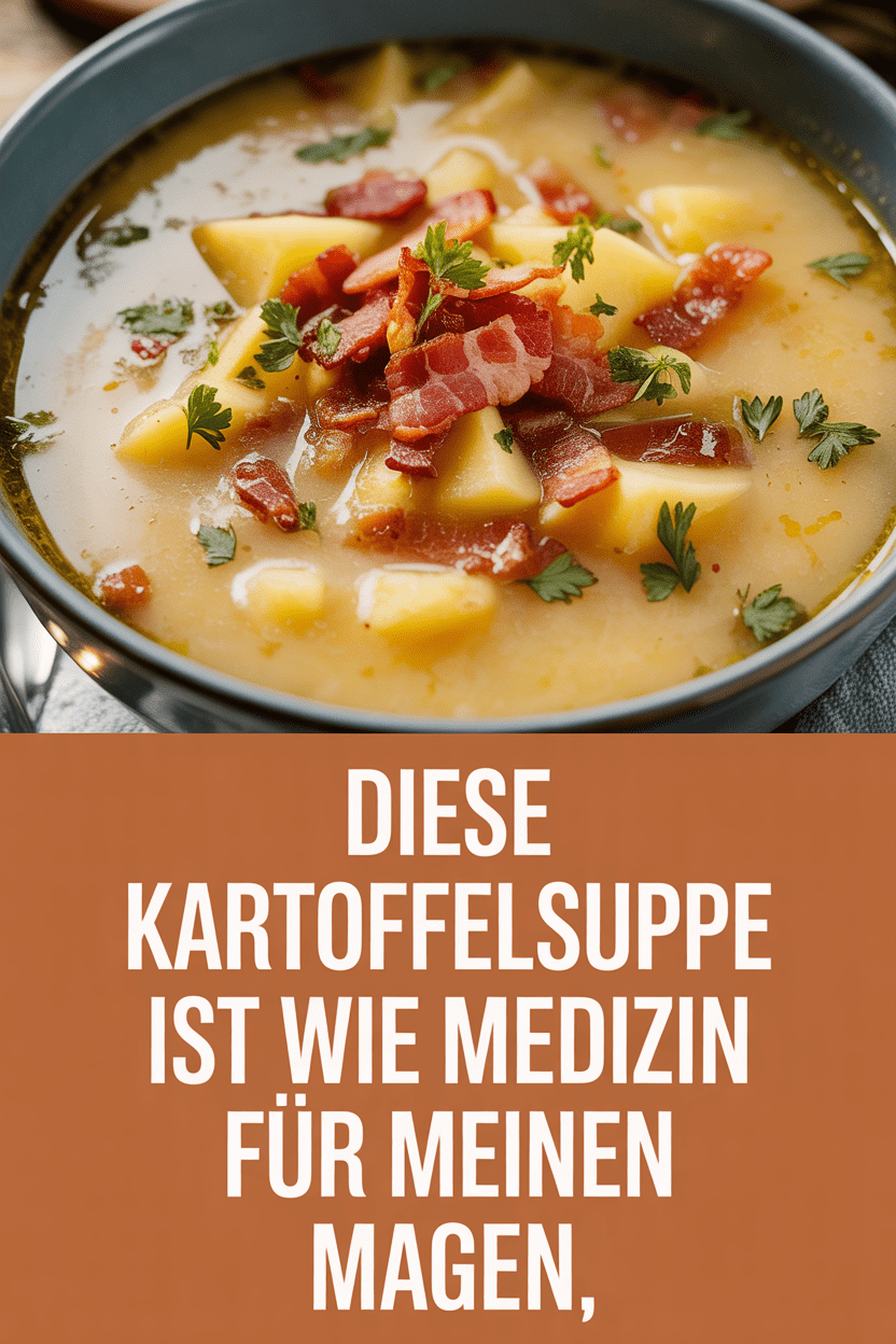 Diese Kartoffelsuppe ist wie Medizin für meinen Magen