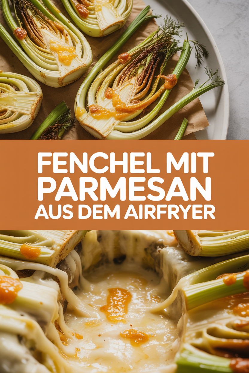 Fenchel mit Parmesan aus dem Airfryer