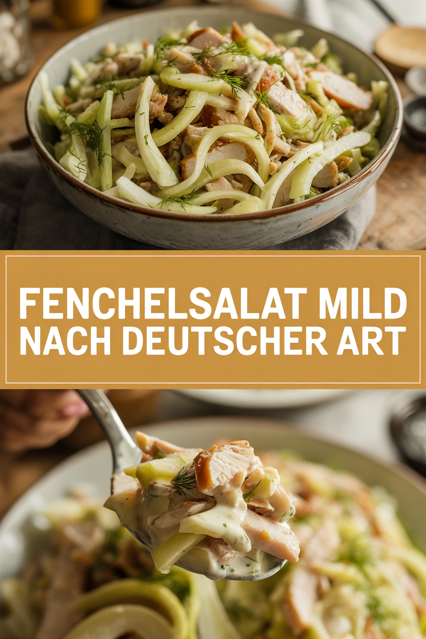 Fenchelsalat mild nach deutscher Art