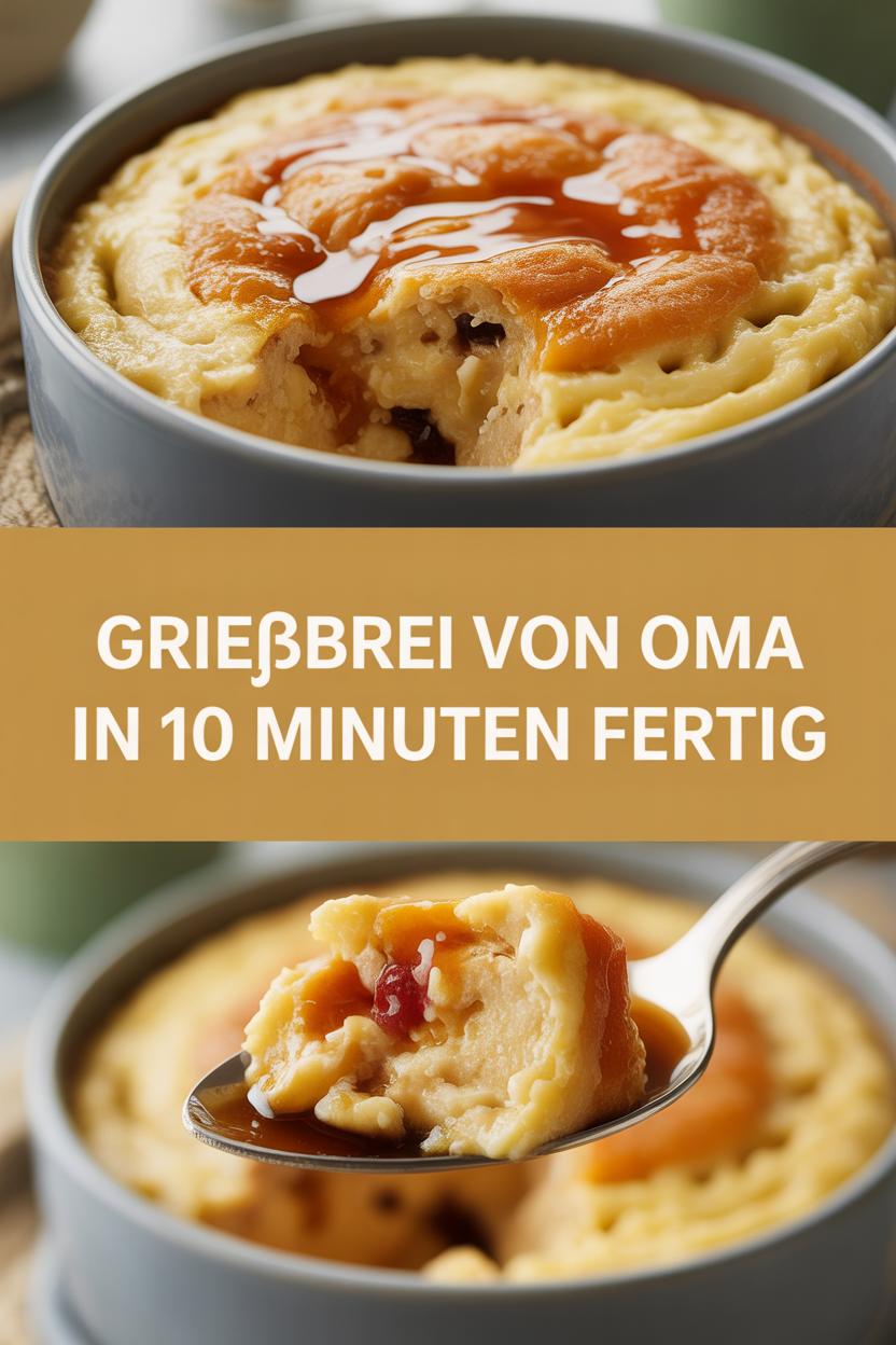 Grießbrei von Oma in 10 Minuten fertig