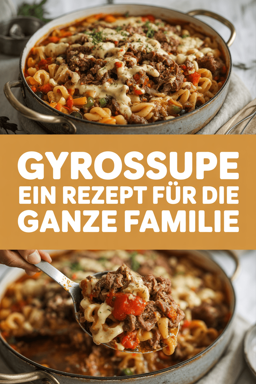 Gyrossupe ein Rezept für die ganze Familie