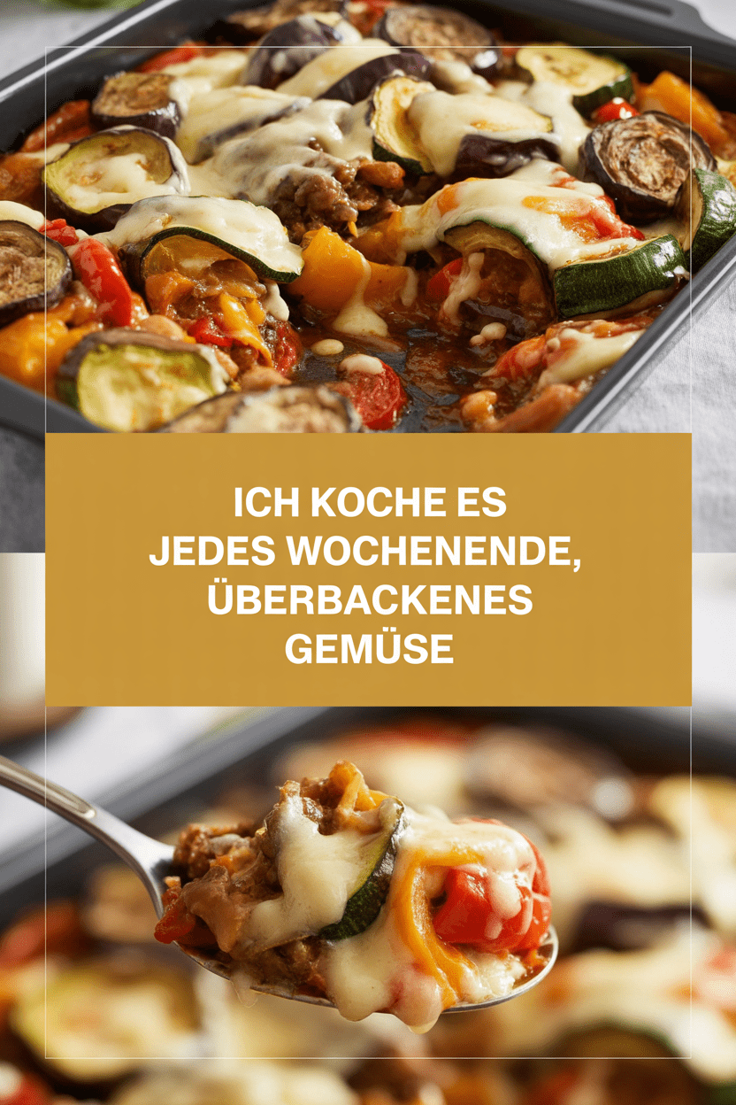 Ich koche es jedes Wochenende, Überbackenes Gemüse