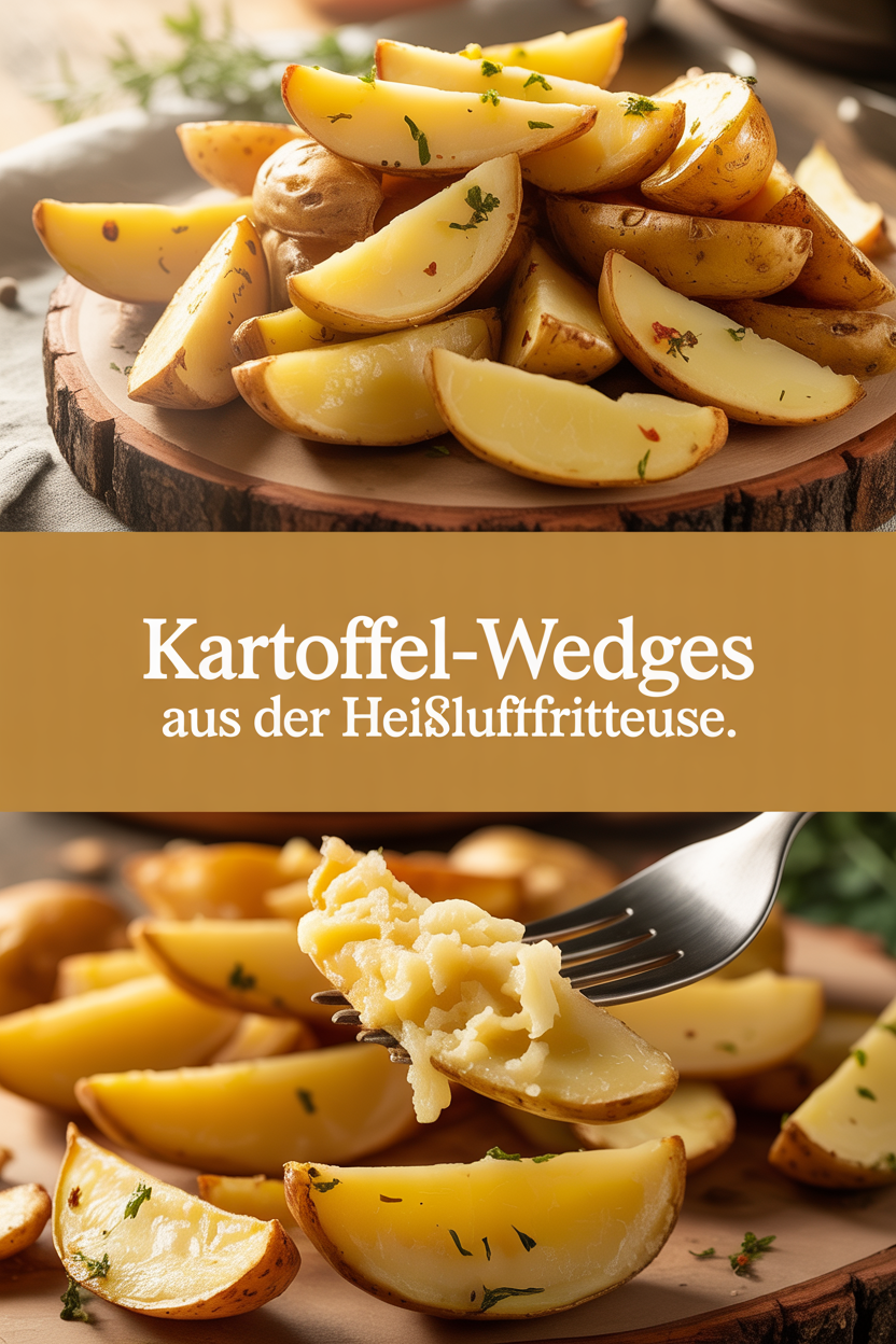 Kartoffel-Wedges aus der Heißluftfritteuse