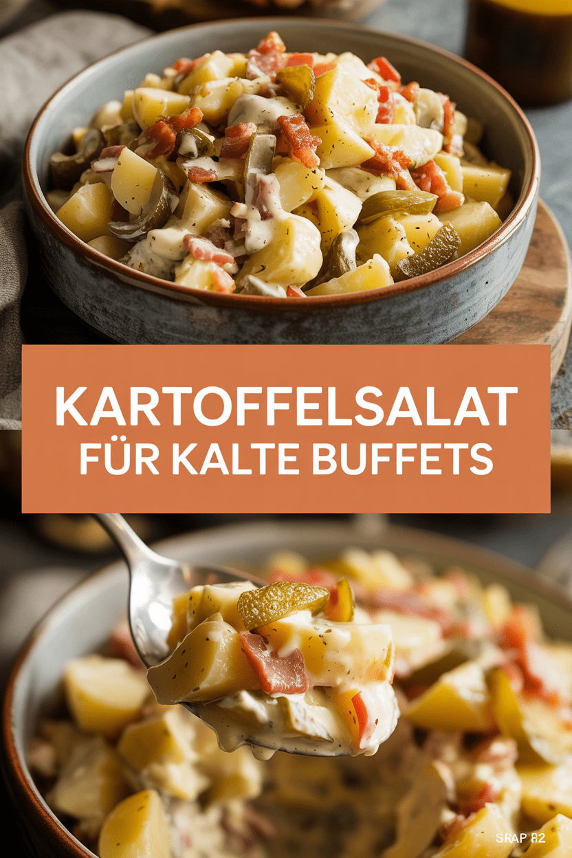 Kartoffelsalat für kalte Buffets