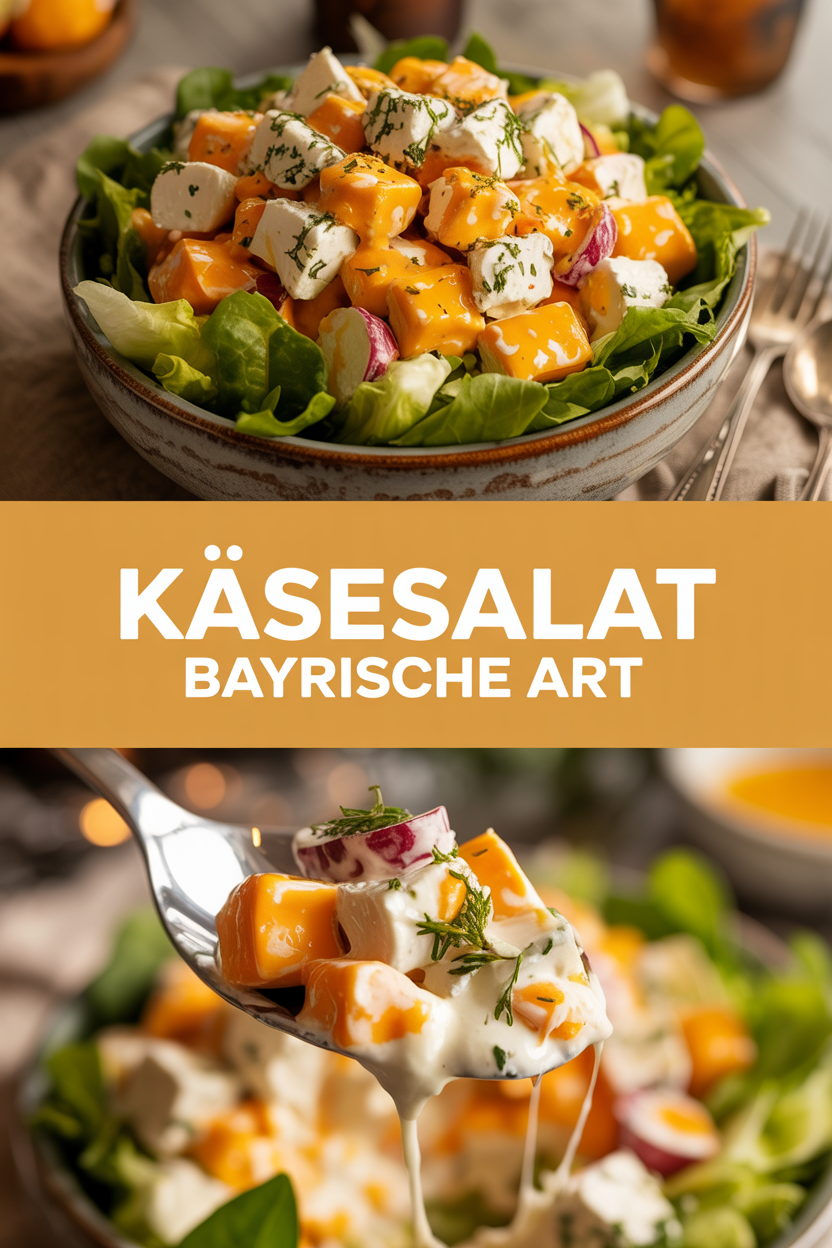 Käsesalat bayrische Art