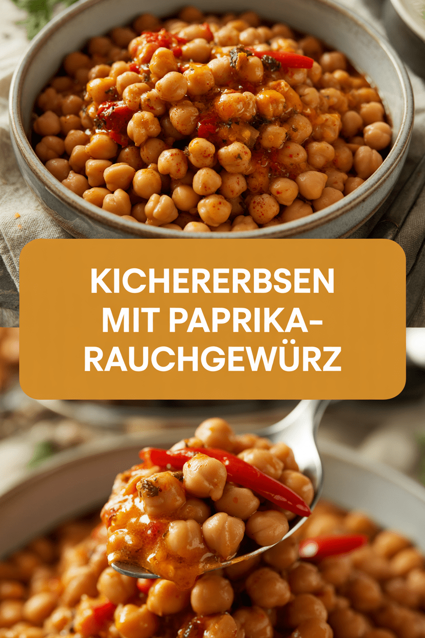 Kichererbsen mit Paprika-Rauchgewürz
