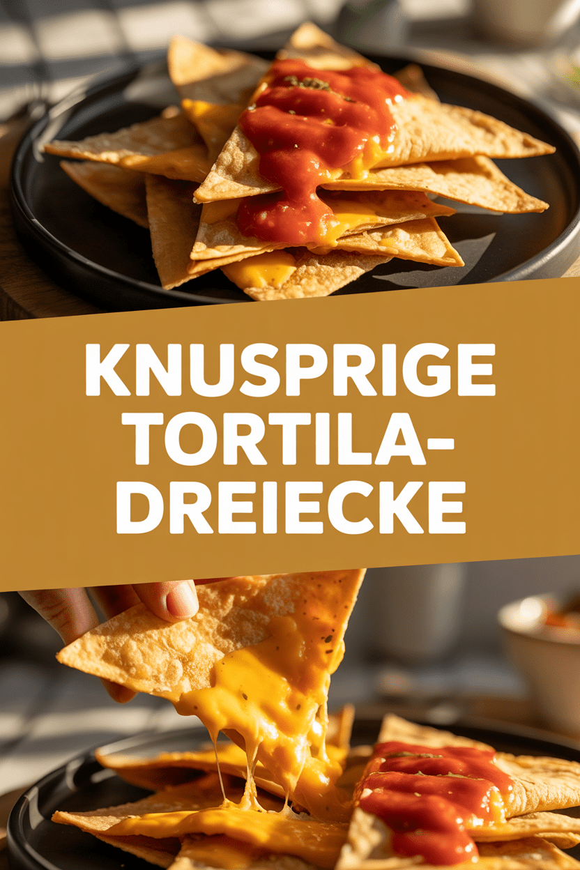 Knusprige Tortilla-Dreiecke