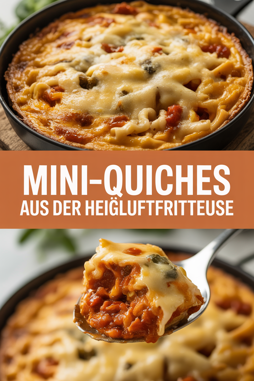 Mini-Quiches aus der Heißluftfritteuse