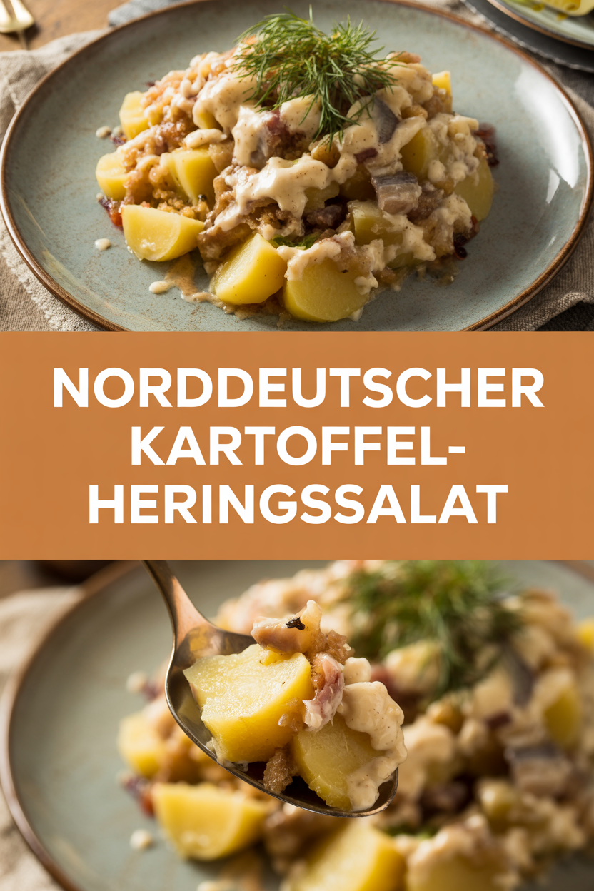 Norddeutscher Kartoffel-Heringssalat