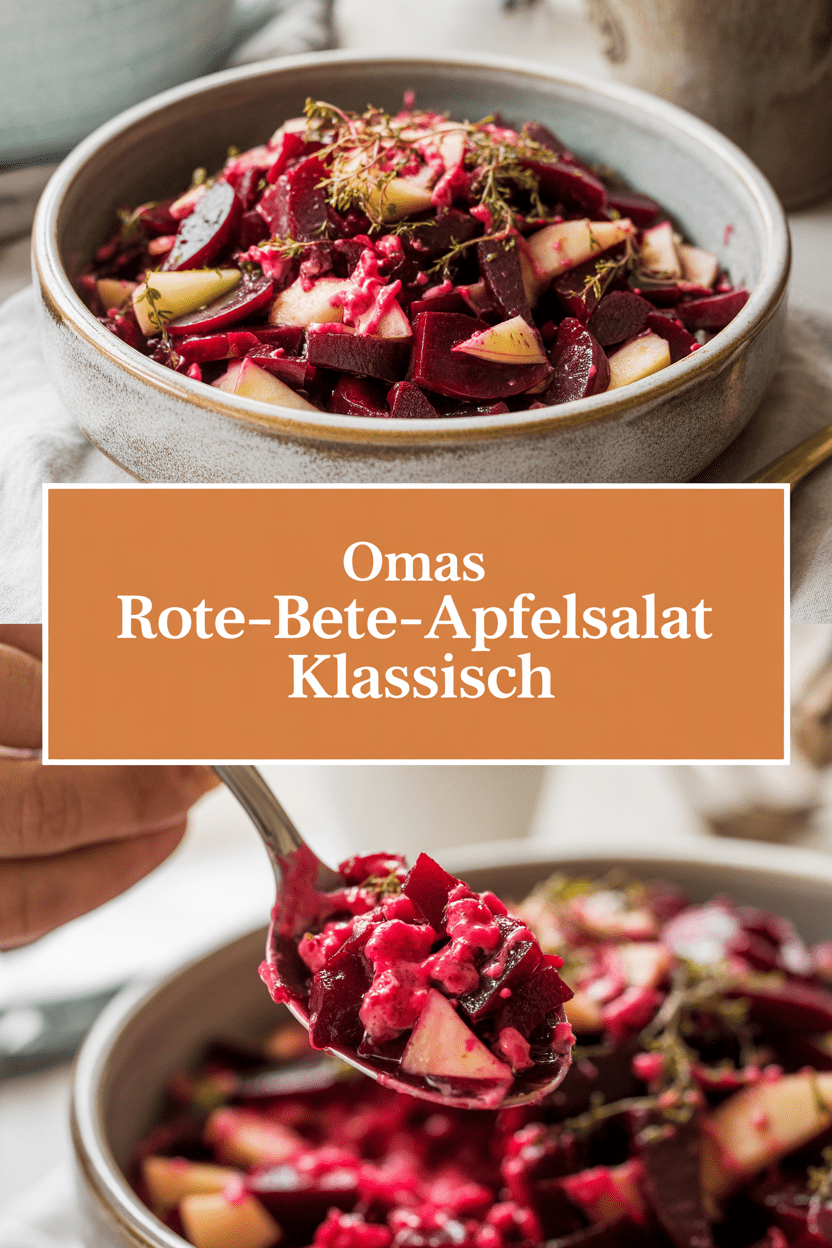 Omas Rote-Bete-Apfelsalat klassisch