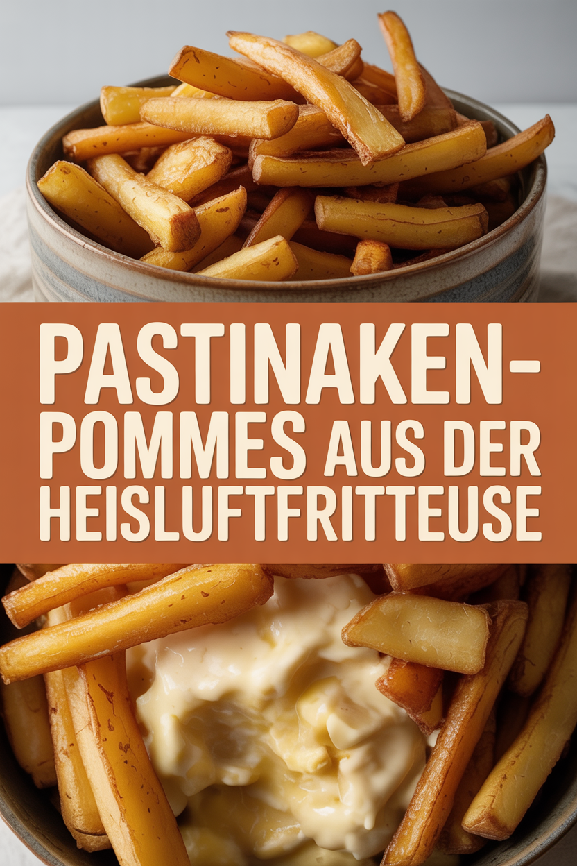 Pastinaken-Pommes aus der Heißluftfritteuse