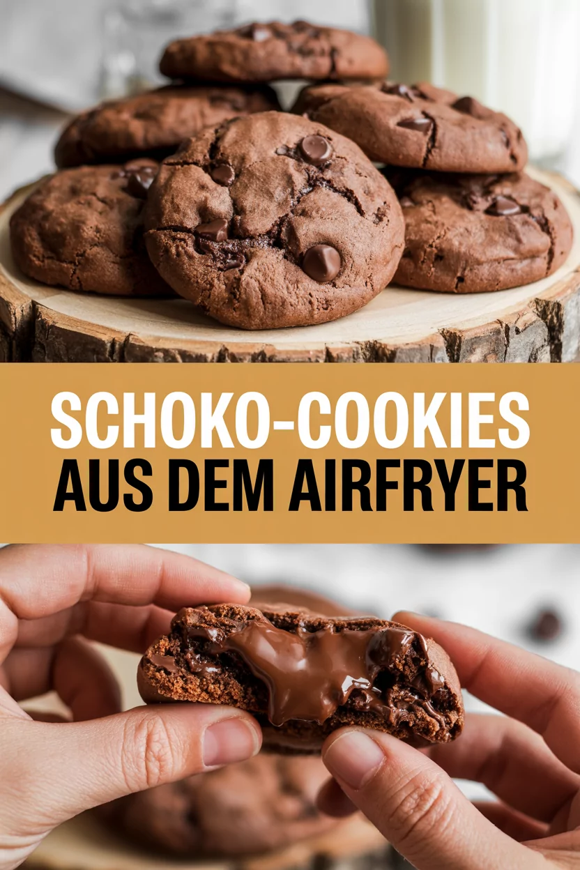 Schoko-Cookies aus dem Airfryer