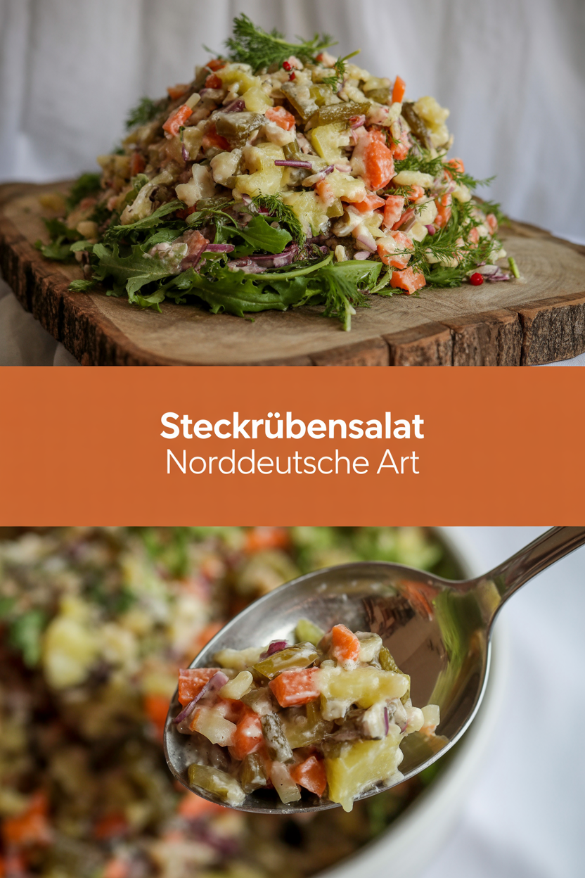 Steckrübensalat norddeutsche Art