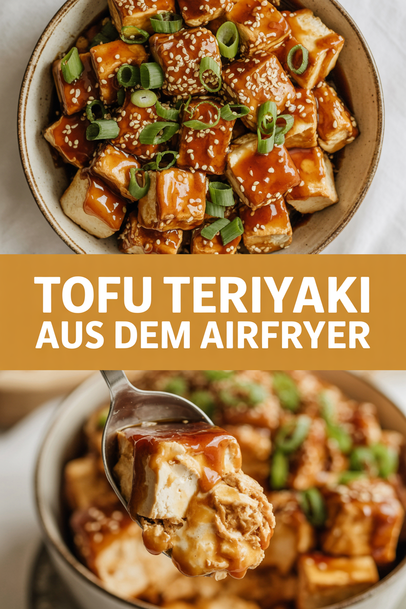 Tofu Teriyaki aus dem Airfryer