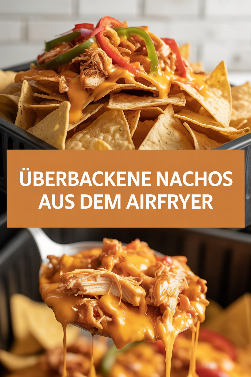 Überbackene Nachos aus dem Airfryer