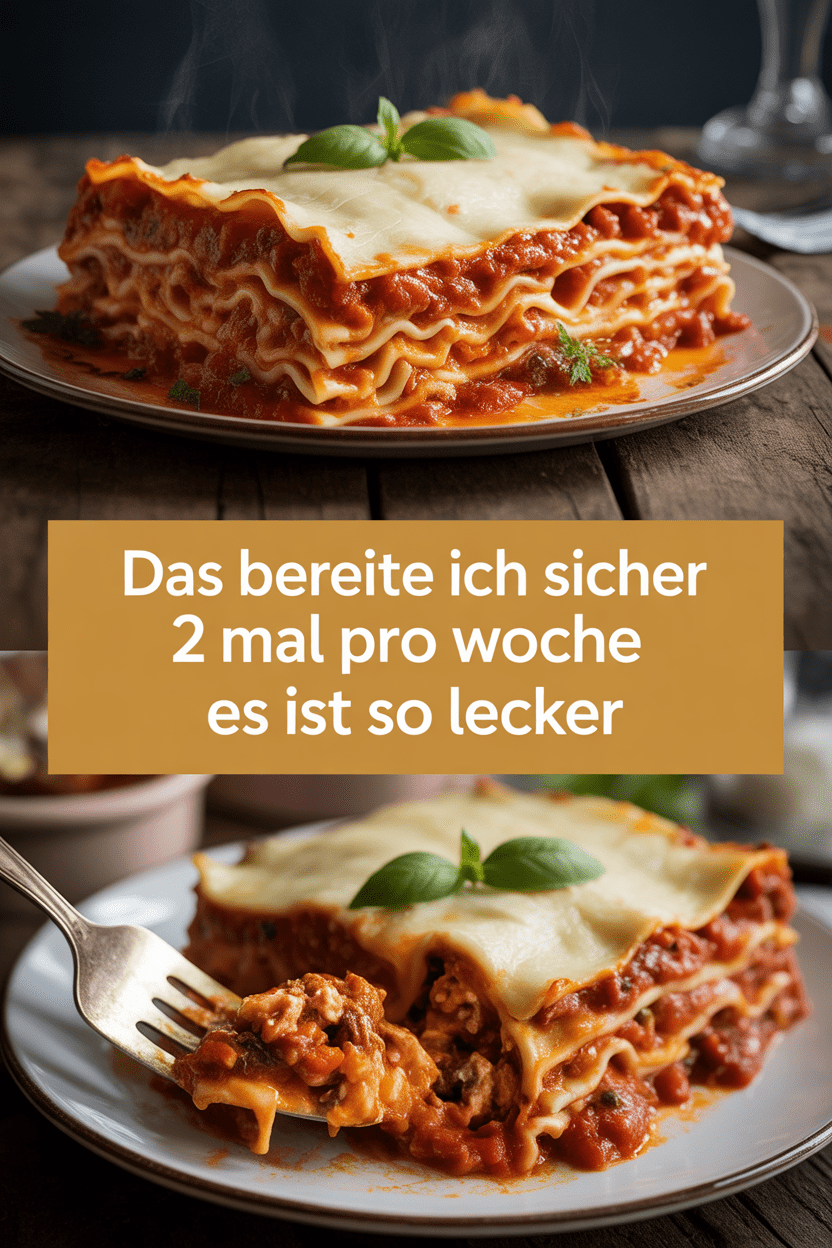 Das bereite ich sicher 2 mal pro Woche es ist so lecker