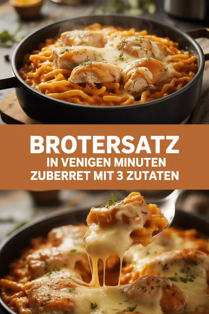 Brotersatz in wenigen Minuten zubereitet mit 3 Zutaten