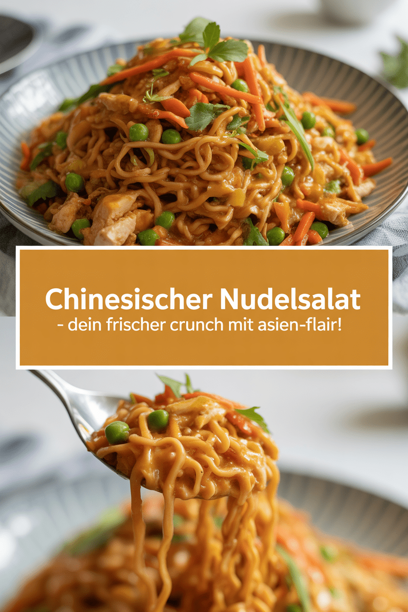 Chinesischer Nudelsalat – Dein frischer Crunch mit Asien-Flair!