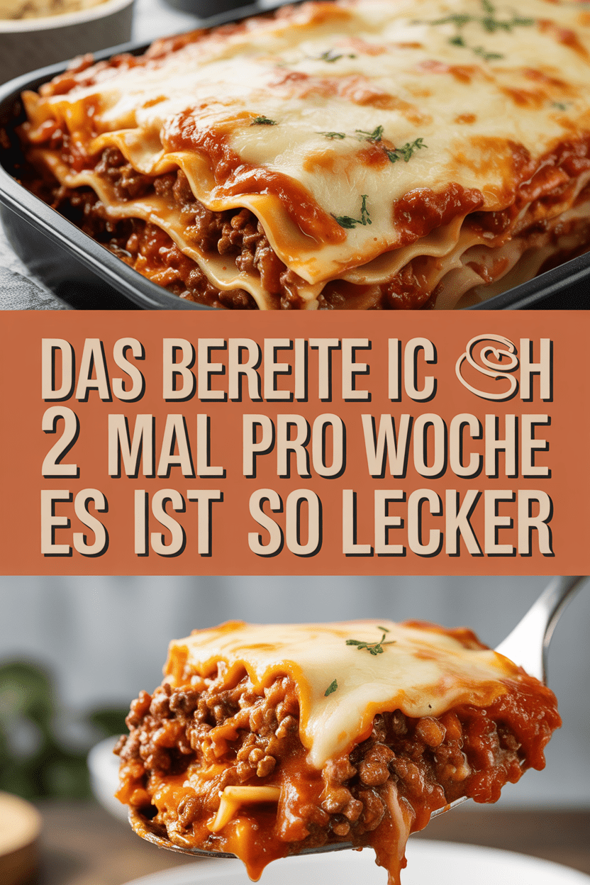 Das bereite ich sicher 2 mal pro Woche es ist so lecker