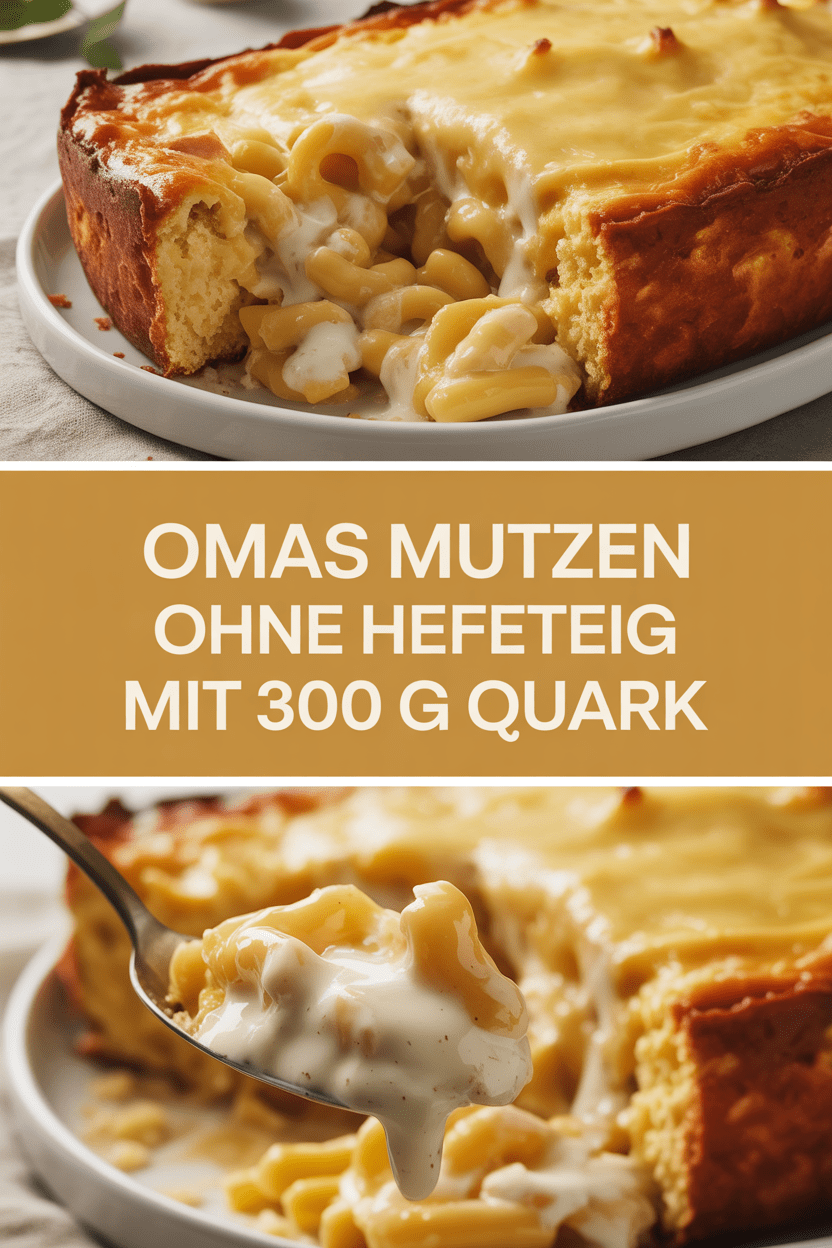 Omas Mutzen ohne Hefeteig mit 300 g Quark