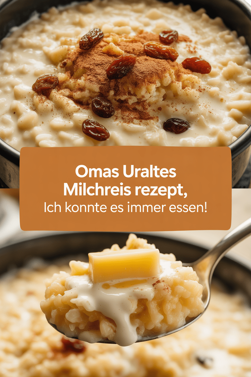 Omas Uraltes Milchreis Rezept, Ich konnte es immer essen!
