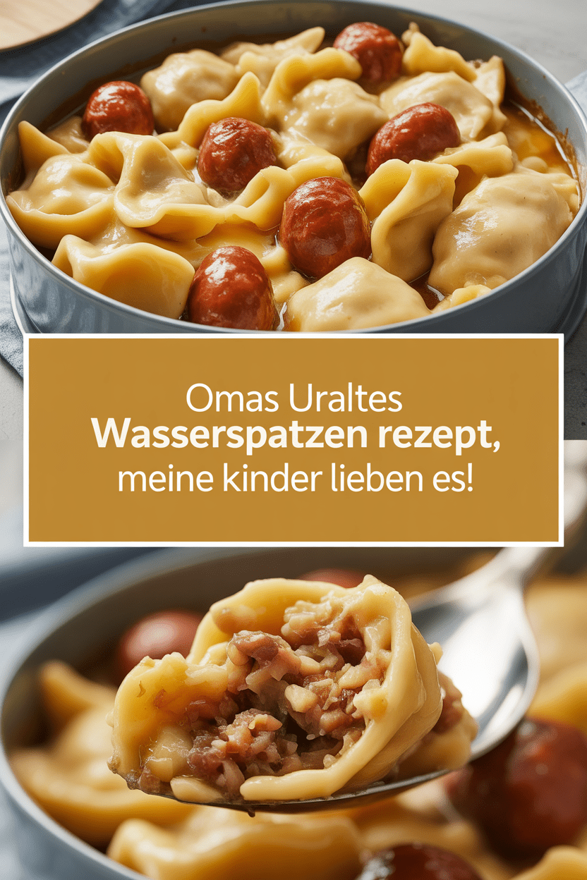 Omas Uraltes Wasserspatzen Rezept, meine Kinder lieben es!
