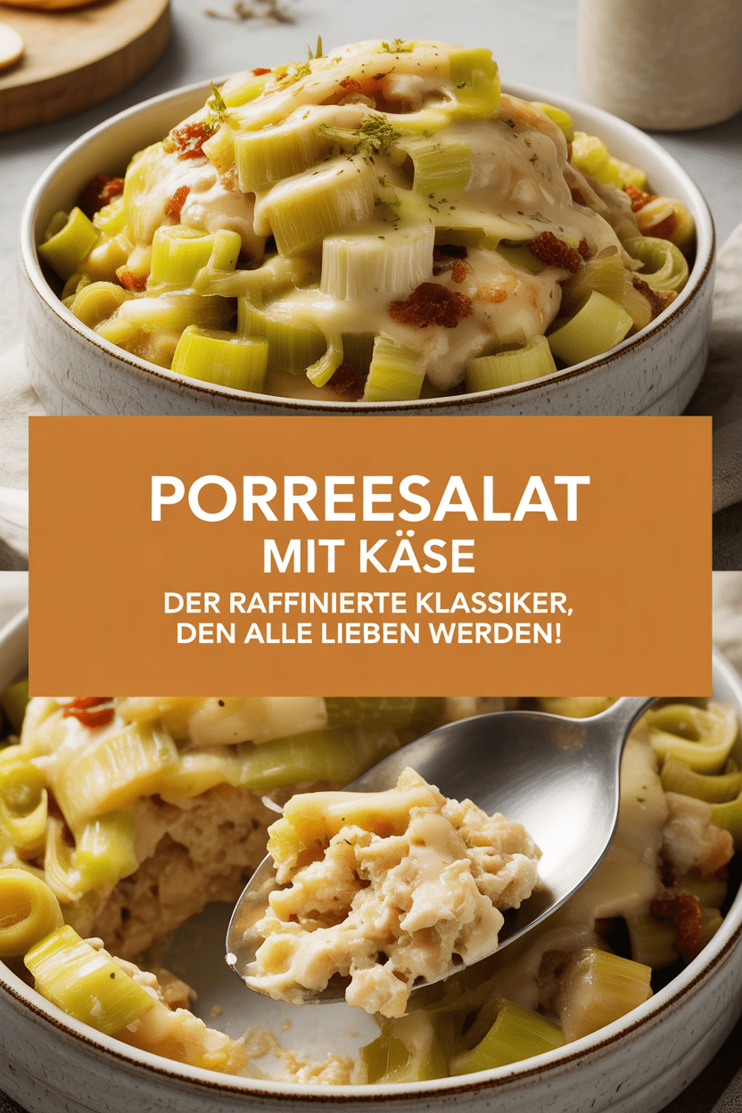 Porreesalat mit Käse – Der raffinierte Klassiker, den alle lieben werden!