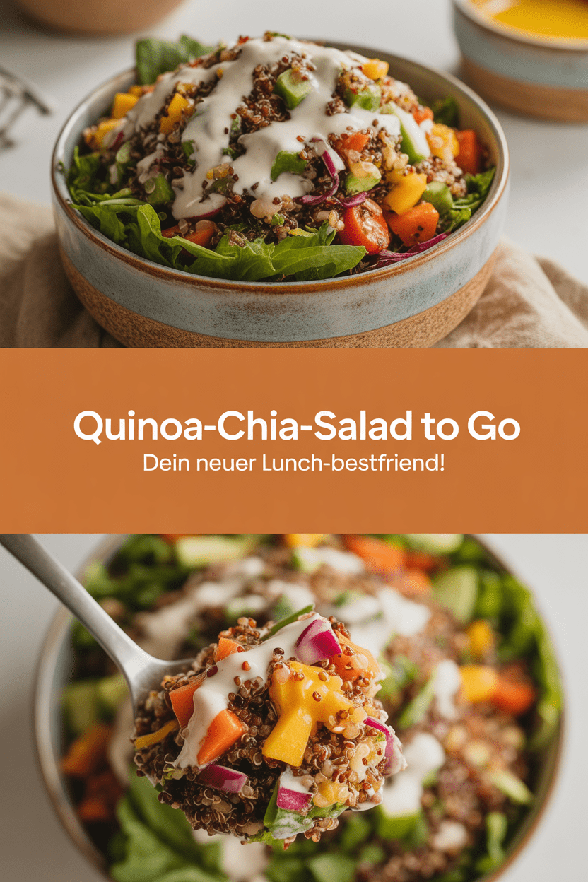Quinoa-Chia-Salad to go – Dein neuer Lunch-Bestfriend!