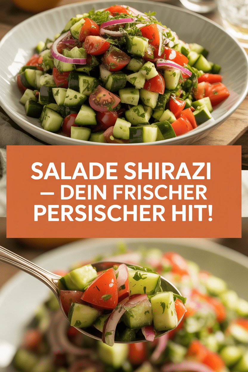 Salade Shirazi – Dein frischer Persischer Hit!