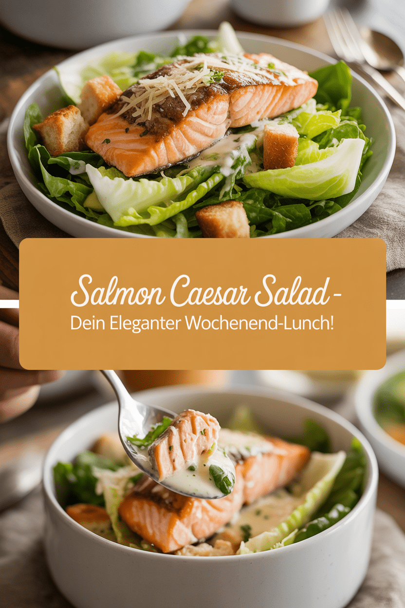 Salmon Caesar Salad – Dein eleganter Wochenend-Lunch!